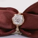*Luxury Design Petal Jubilee Cut Moissanite Ring - Image 6