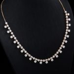 *Exquisite Moissanite Fringe Necklace - Image 2
