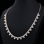 *Exquisite Moissanite Fringe Necklace - Image 3