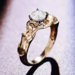 Vintage Goddess Engagement Ring
