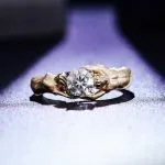 Vintage Goddess Engagement Ring