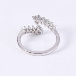 Open Pear-Shaped Diamond Ring