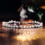 Exquisite Multiple stone cuts White Gold Moissanite Bracelet