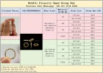 1.0ctw Bubble Eternity Band - 10K / 14K / 18K Gold (Yellow / White / Rose) lab diamond/moissanite - Image 2