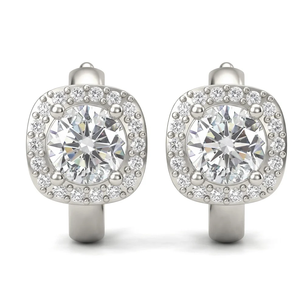 1ct Luxury Stud Earrings (3) 1ct Luxury Stud Earrings - 10K / 14K / 18K Gold (Yellow / White / Rose) lab diamond/moissanite/lab gemstone - Image 1