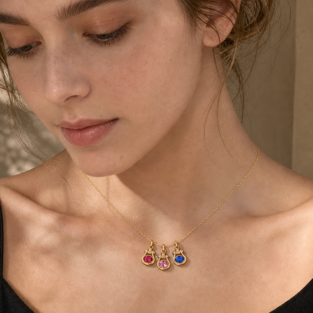 1ct Olivia Regalia Locket Oval Bezel Set Pendant (3) 1ct Olivia Regalia Locket Oval Bezel Set Pendant - 10K / 14K / 18K Gold (Yellow / White / Rose) lab diamond/colored moissanite/lab gemstone - Image 1