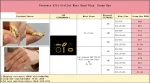 Stellar Wavy Band Ring - 10K / 14K / 18K Gold (Yellow / White / Rose) lab diamond/no stone - Image 2