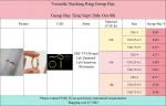 Versatile Stacking Ring - 10K / 14K / 18K Gold (Yellow / White / Rose) DEF VVS Round Lab Diamond/Lab Gemstone/Moissanite - Image 2