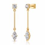 Marquise cut drop earrings Group Buy