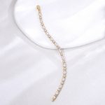 Marquise & Round Mixed Cut Tennis Bracelet - Image 2