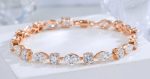 Marquise & Round Mixed Cut Tennis Bracelet - Image 4
