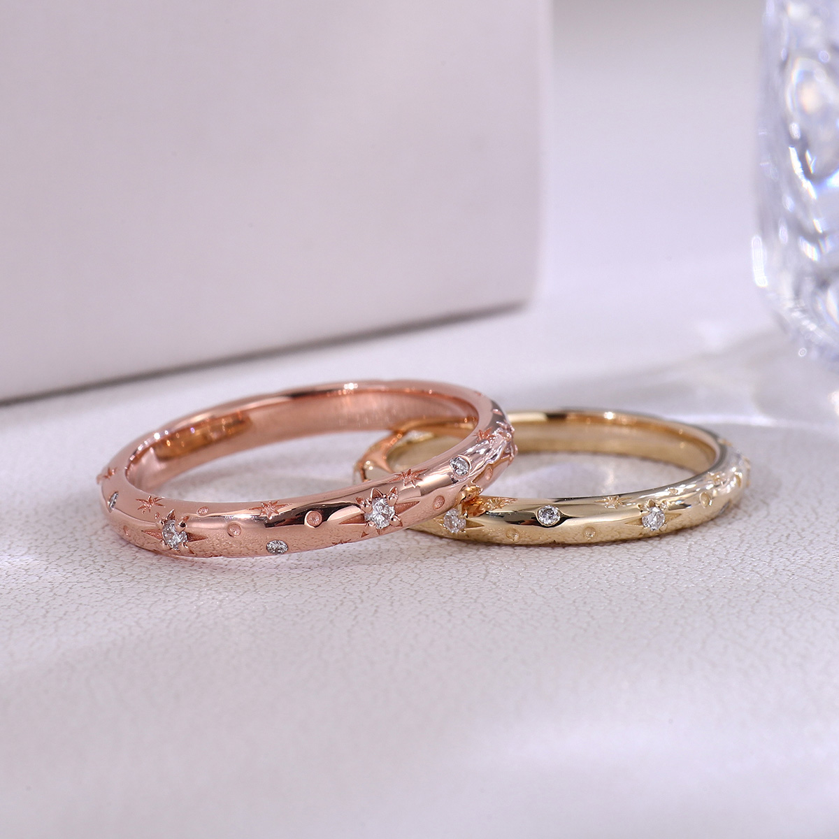 molly261030-1-1 2.5mm Starburst Stacking Ring Group Buy - Image 1