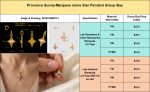 Provence Sunny-Marquise stone Star Pendant Group Buy - Image 2