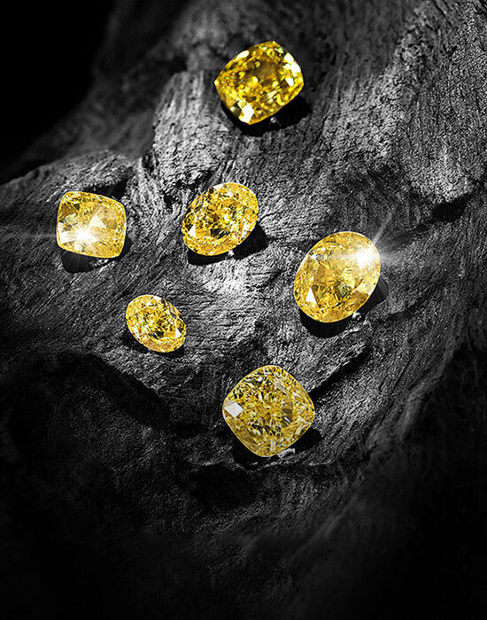 Lab grown color gemstones